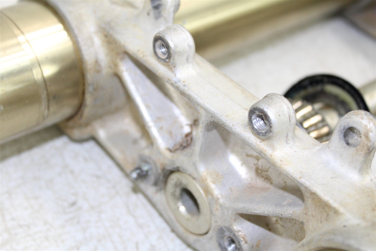 2004 Yamaha YZ 250F Fork Tubes Front Suspension Triple Clamps