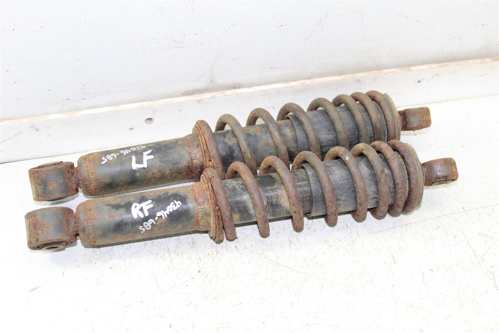 2002 Suzuki Ozark 250 Front Shocks Spring Absorber Left Right