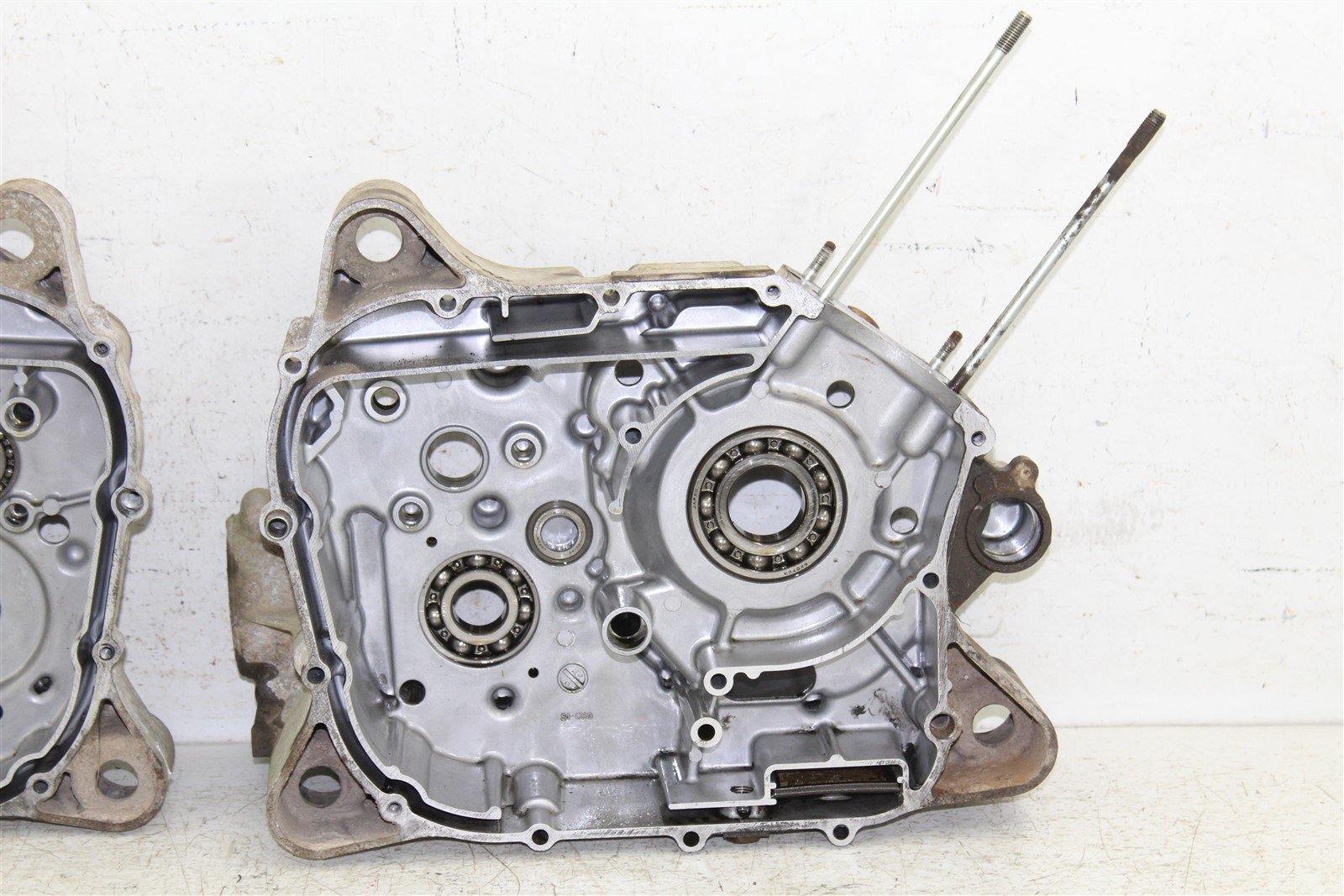 2002 Suzuki Ozark 250 Engine Cases Crankcase Left Right