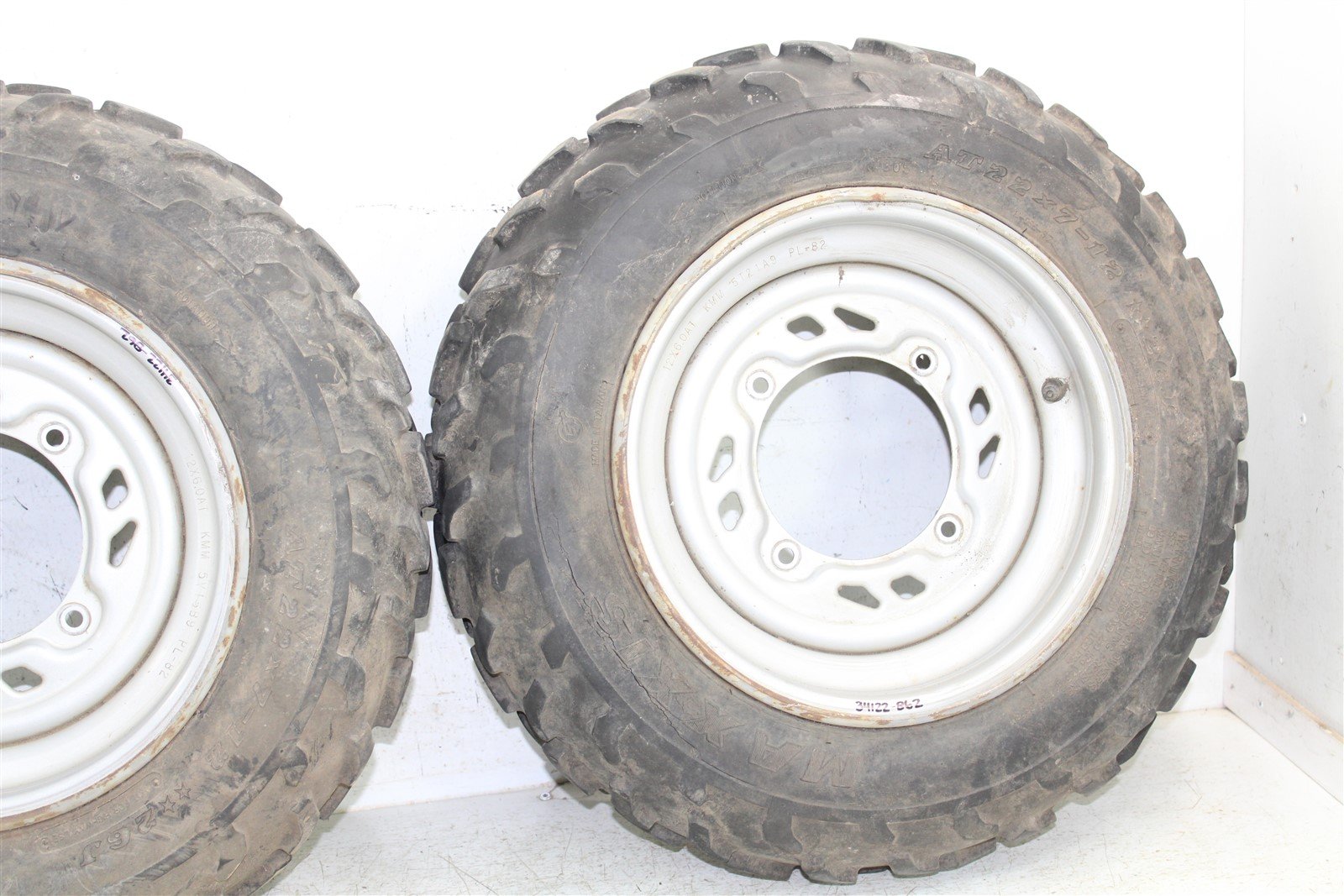 2006 Polaris Hawkeye 300 4x4 Front Wheel Set Rims