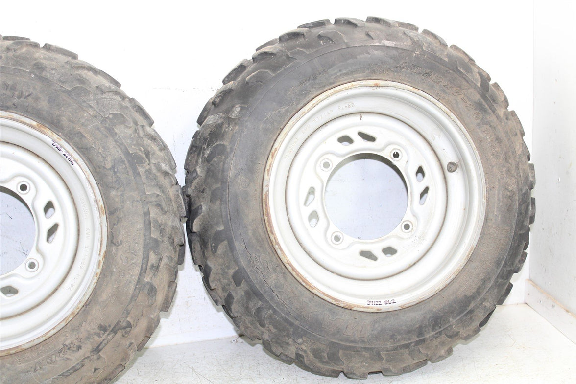 2006 Polaris Hawkeye 300 4x4 Front Wheel Set Rims