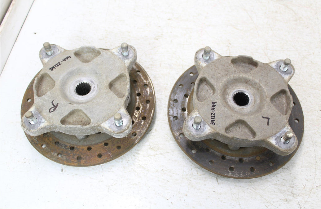 2006 Polaris Hawkeye 300 4x4 Front Hubs Brake Rotors