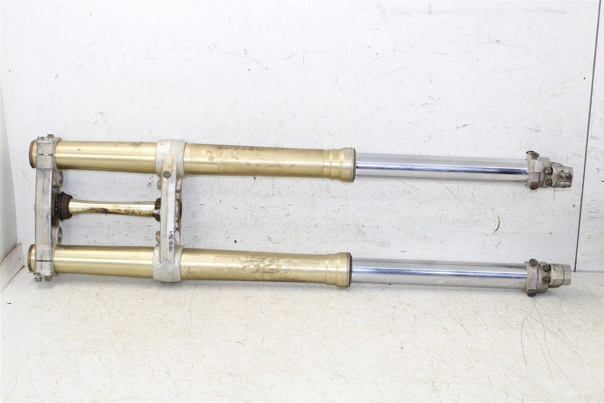 2005 Honda CRF 250R Fork Tubes Front Suspension Triple Clamps