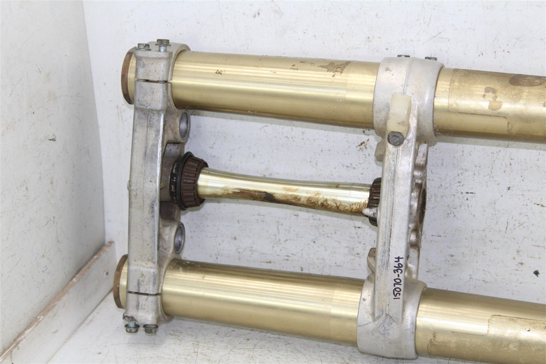 2005 Honda CRF 250R Fork Tubes Front Suspension Triple Clamps