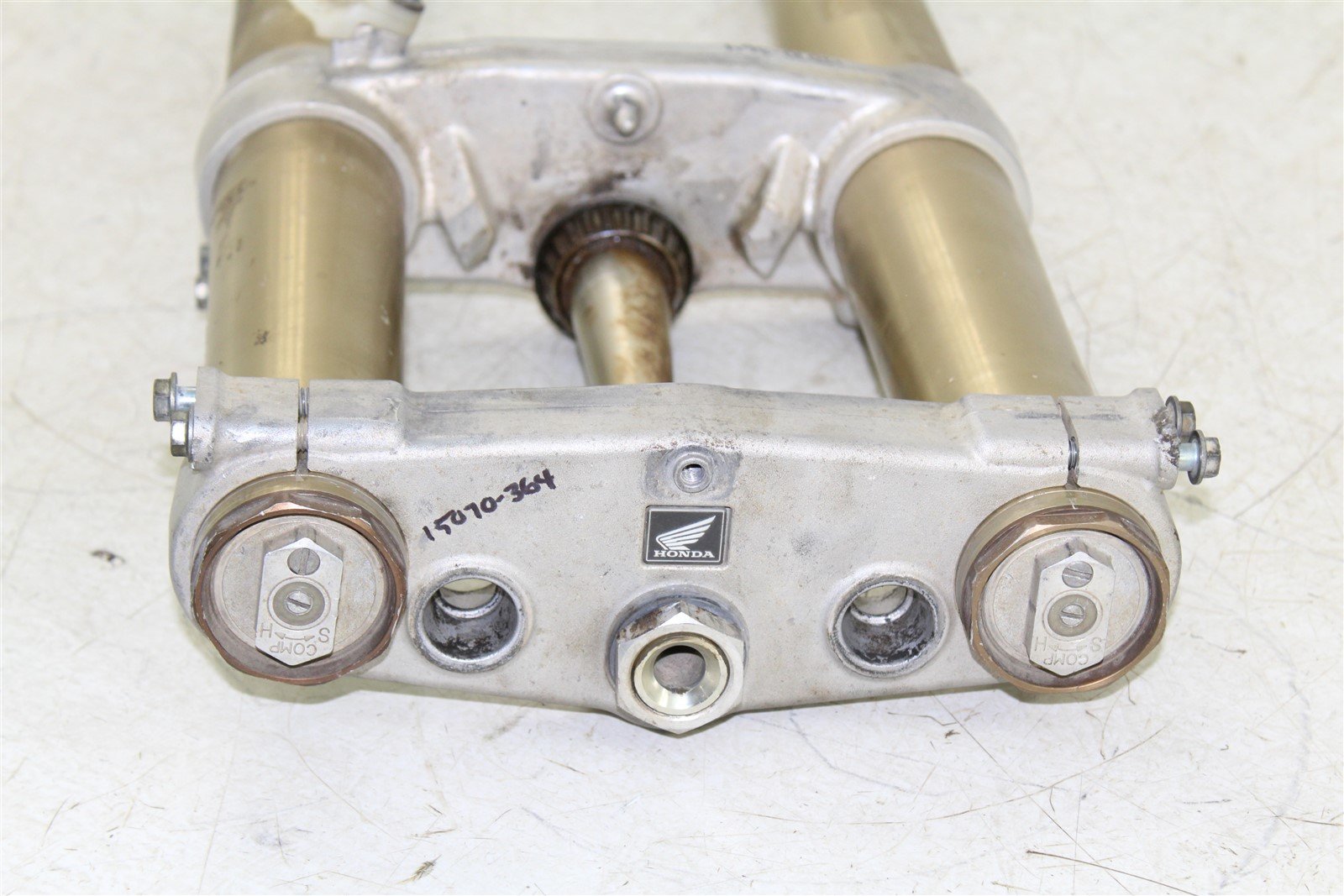 2005 Honda CRF 250R Fork Tubes Front Suspension Triple Clamps