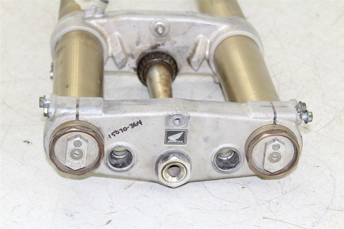2005 Honda CRF 250R Fork Tubes Front Suspension Triple Clamps