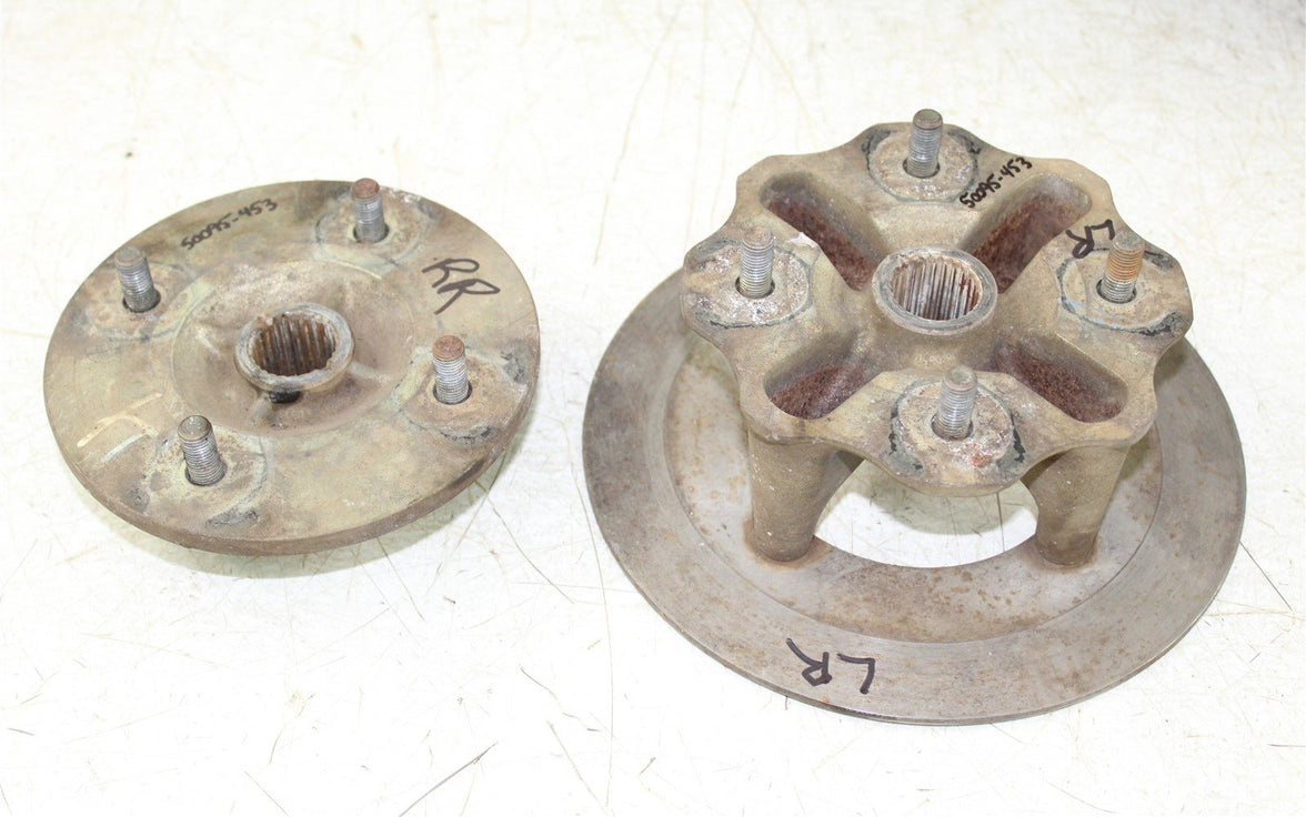 2007 Yamaha Grizzly 450 4x4 Rear Hubs Wheel Mounts