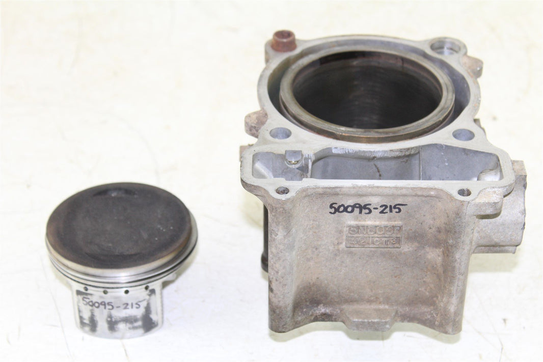 2007 Yamaha Grizzly 450 4x4 Engine Cylinder Jug w/ Piston