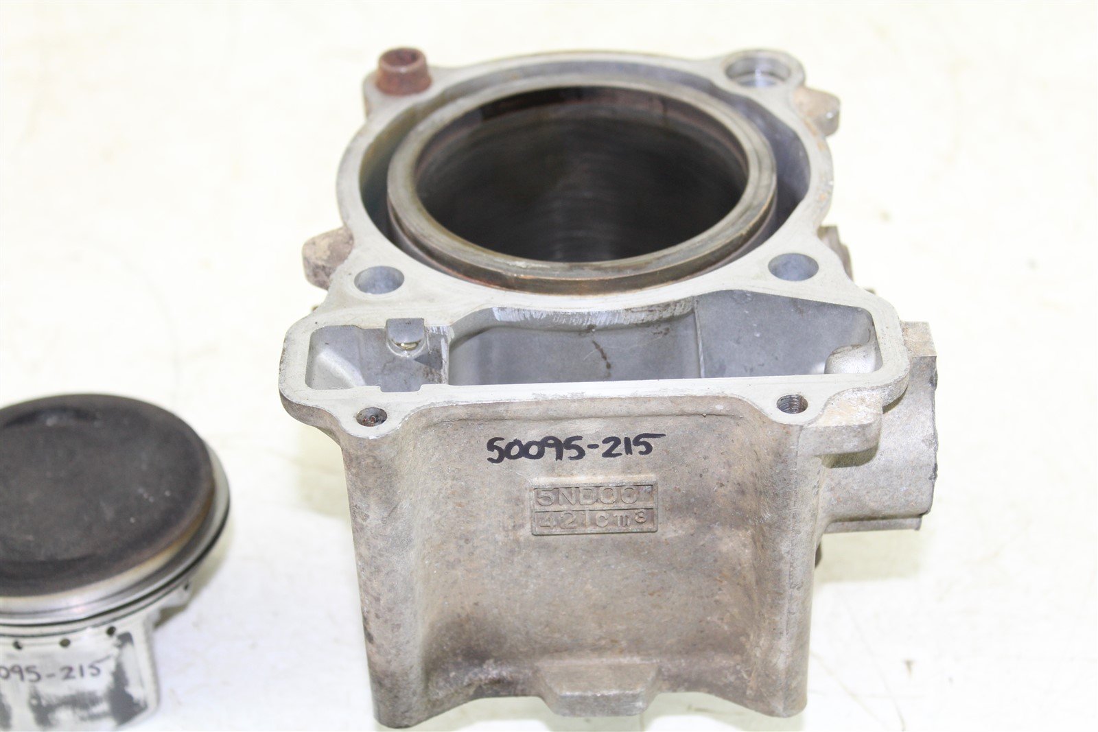 2007 Yamaha Grizzly 450 4x4 Engine Cylinder Jug w/ Piston