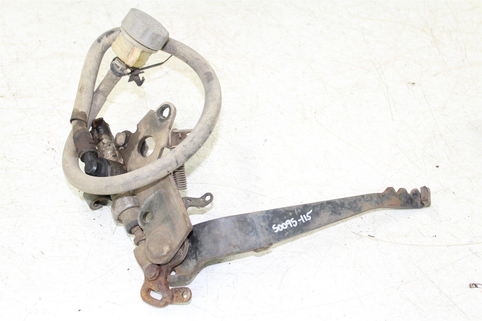 2007 Yamaha Grizzly 450 4x4 Rear Brake Master Cylinder w/ Pedal