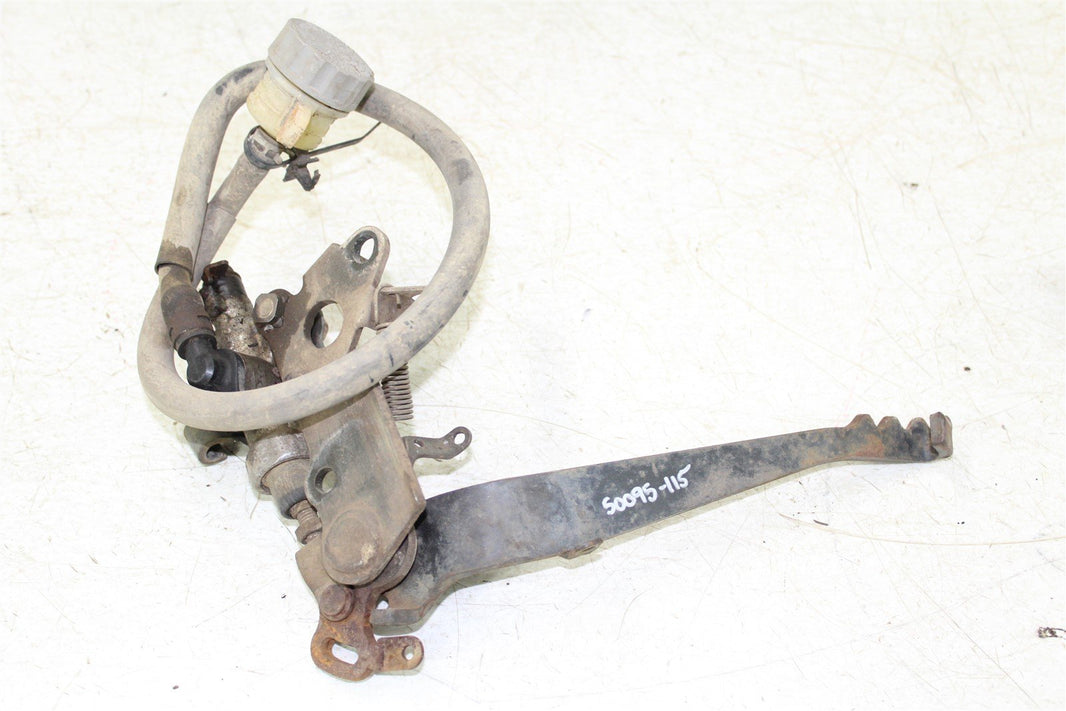 2007 Yamaha Grizzly 450 4x4 Rear Brake Master Cylinder w/ Pedal