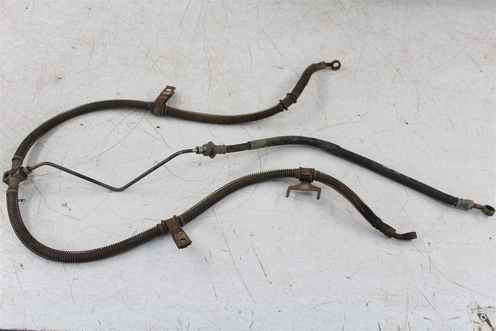 2007 Yamaha Grizzly 450 4x4 Front Brake Hose Line