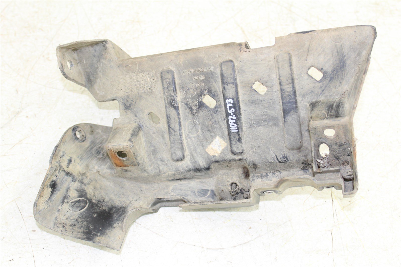 2018 Honda Foreman TRX 500 FM Plastic Gas Tank Heat Shield Front Side Stay Guard