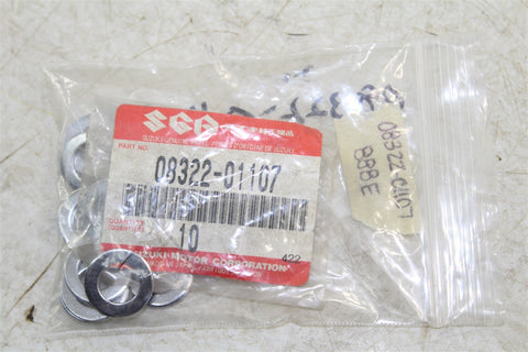 NOS Genuine Suzuki Washer 08322-01107 NEW QTY:22