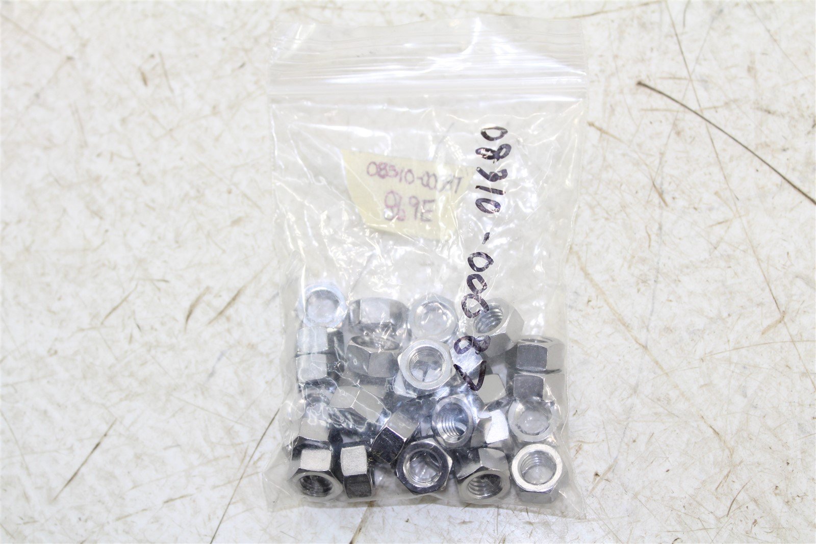 NOS Genuine Suzuki 8mm Nuts 08310-00087 NEW QTY:31