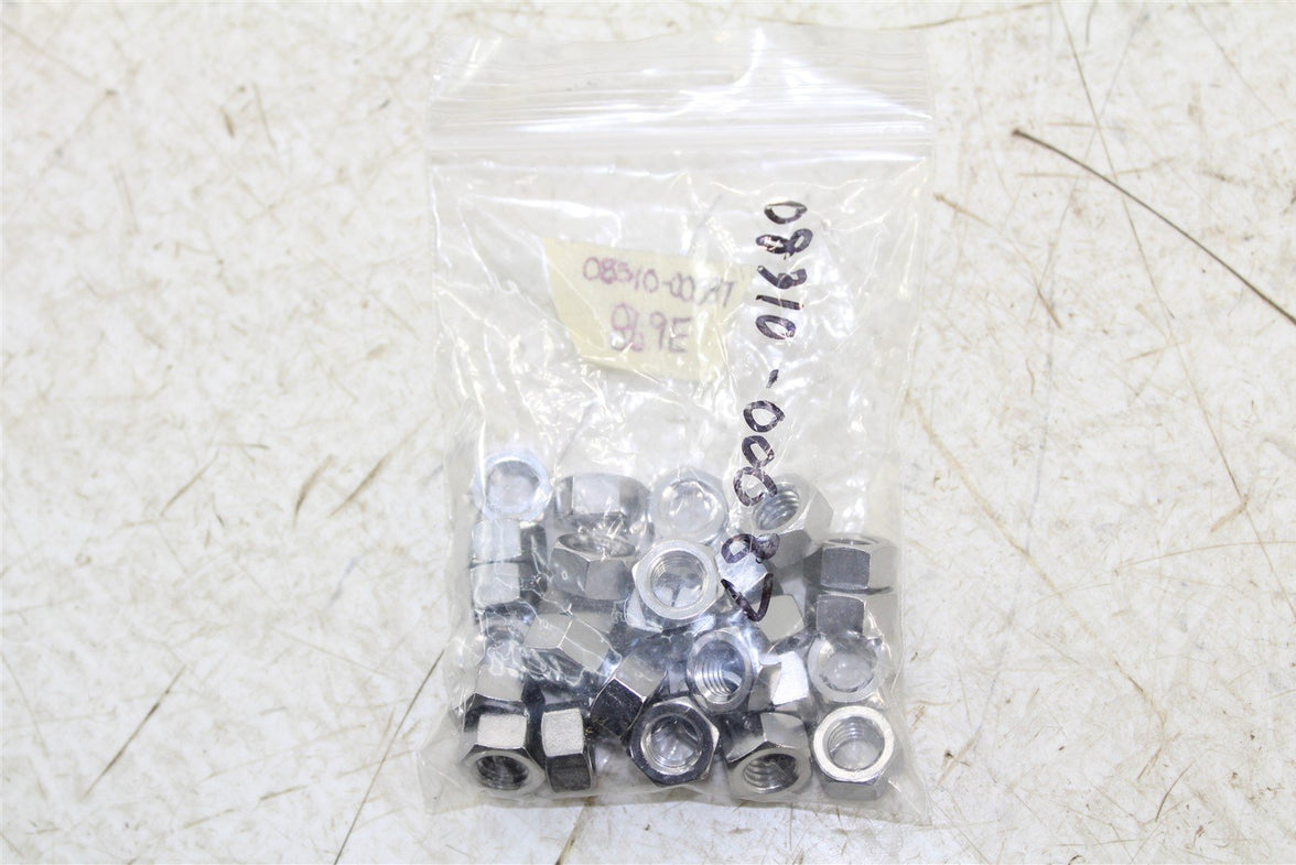 NOS Genuine Suzuki 8mm Nuts 08310-00087 NEW QTY:31