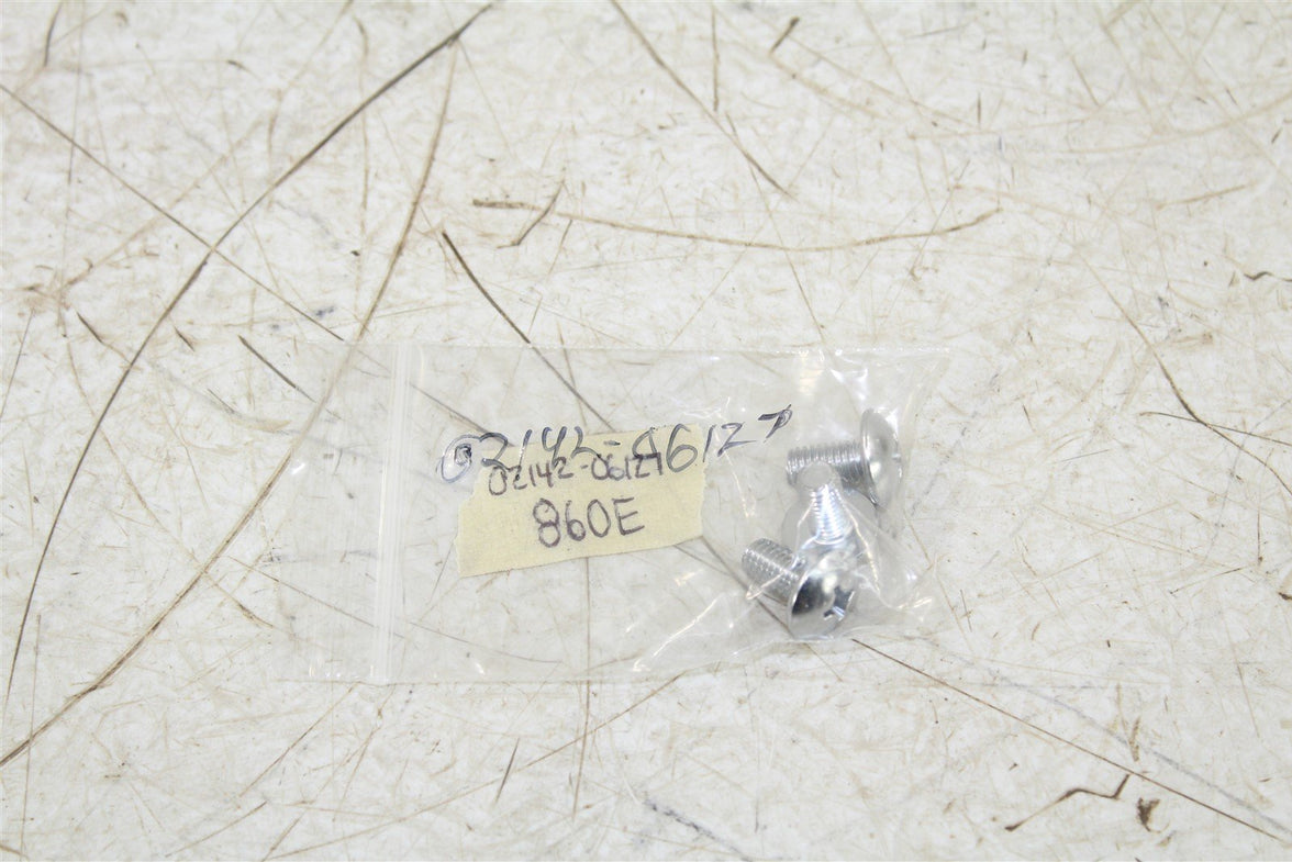 NOS Genuine Suzuki Screw 02142-06127 OEM NEW QTY:3