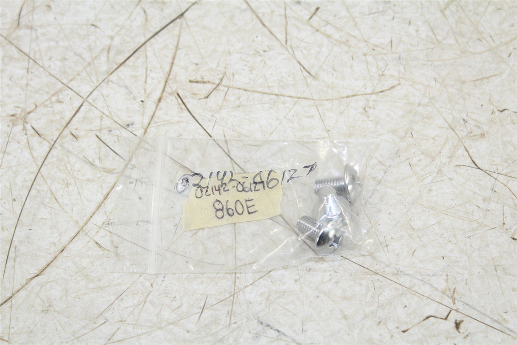NOS Genuine Suzuki Screw 02142-06127 OEM NEW QTY:3