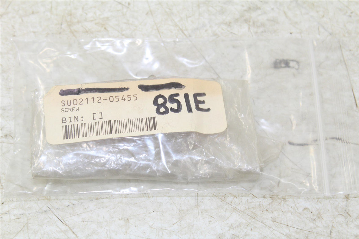 NOS Genuine Suzuki Screw 5x45 02112-05455 Original NEW QTY:1