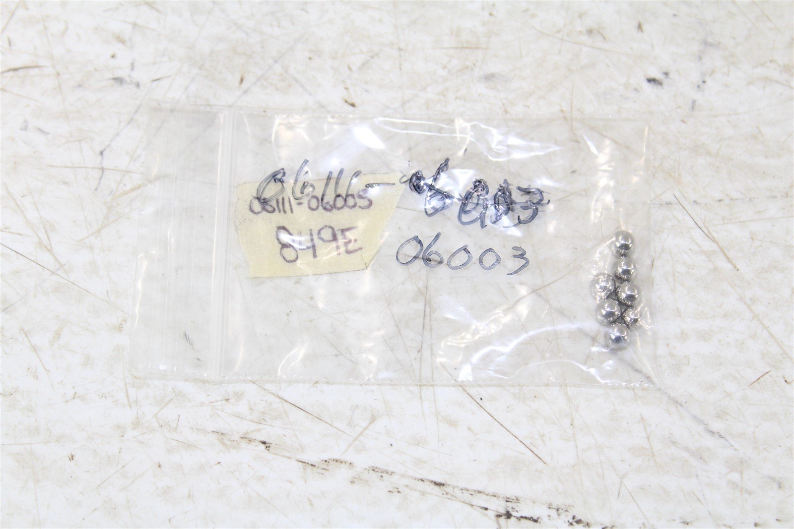 NOS Genuine Suzuki Steel Bearing Balls 06111-06003 NEW QTY:7