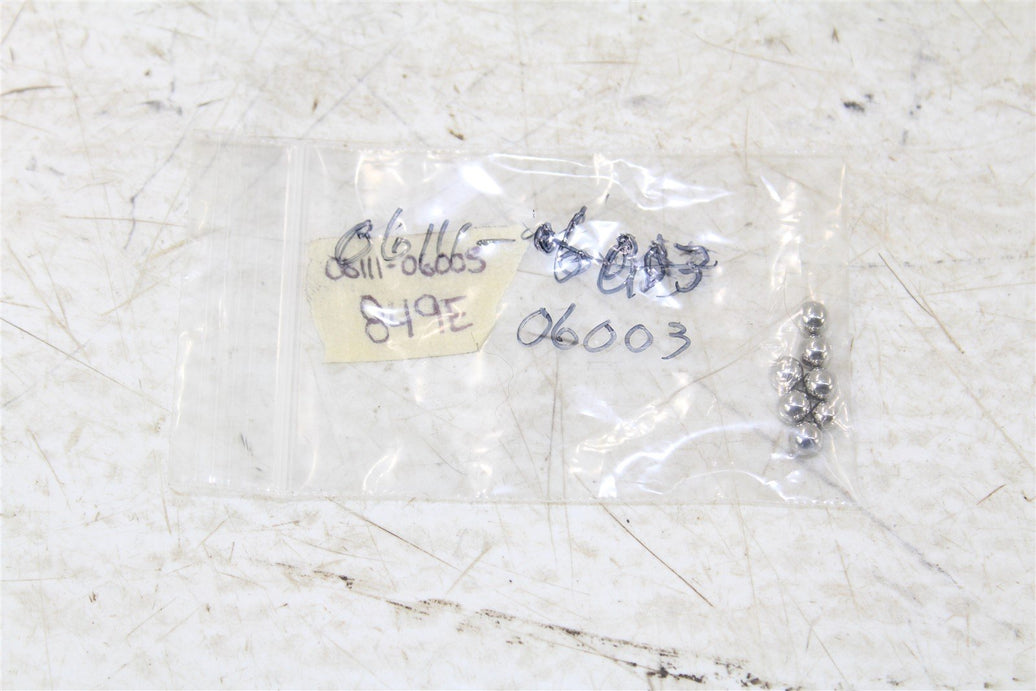 NOS Genuine Suzuki Steel Bearing Balls 06111-06003 NEW QTY:7