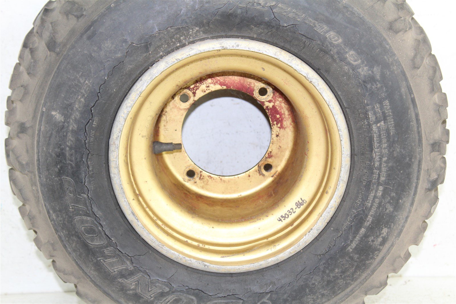 1985 Suzuki Quadrunner LT 185 Rear Wheel Rim
