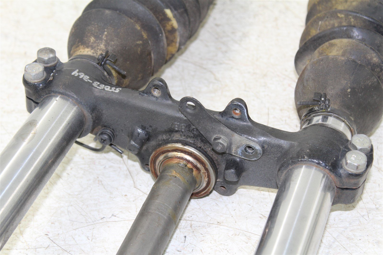 1995 Yamaha RT 180 Fork Tubes Front Suspension Triple Clamps