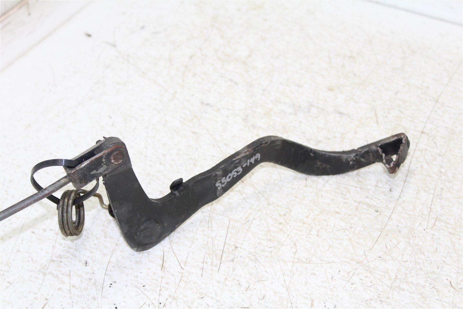 1995 Yamaha RT 180 Rear Brake Pedal w/ Push Rod