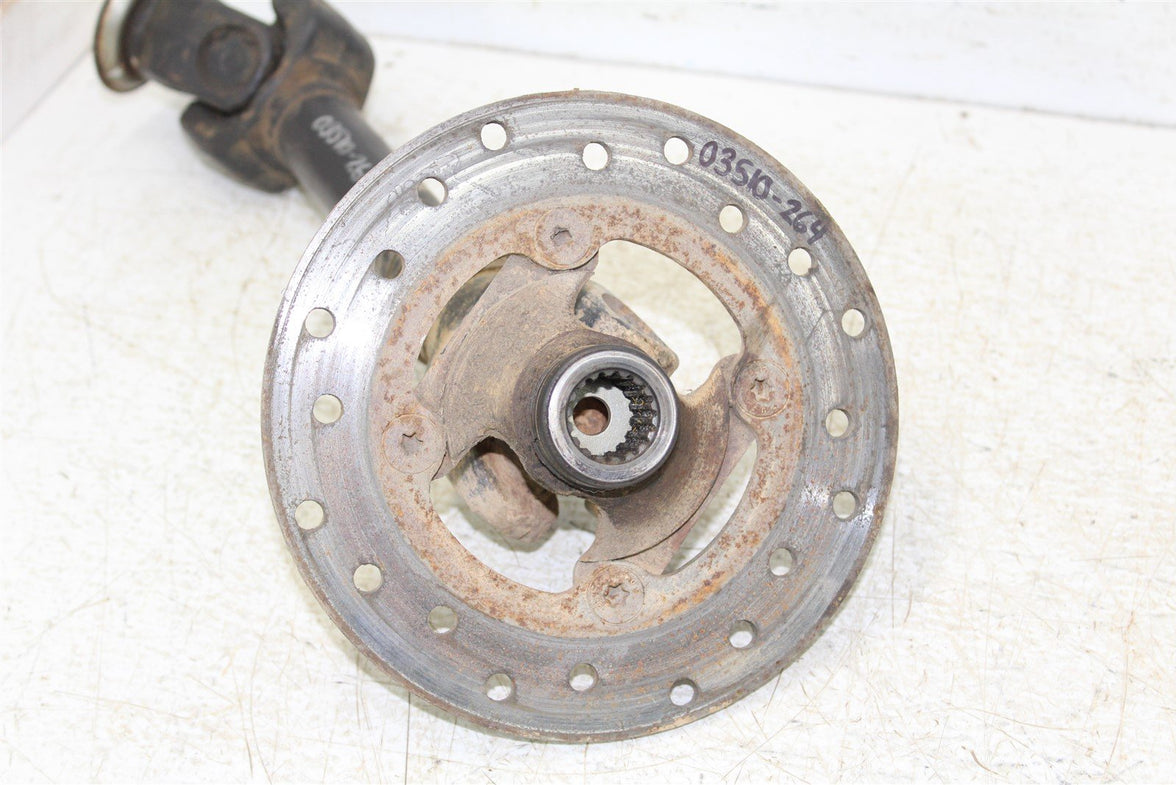 2009 Can Am Renegade 800R X Rear Drive Shaft Assembly Brake Rotor
