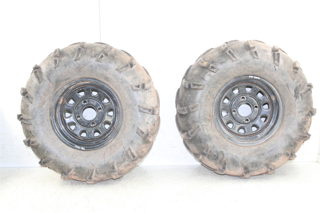 2009 Yamaha Rhino 700 Rear ITP Wheel Set Rims