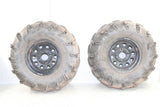 2009 Yamaha Rhino 700 Rear ITP Wheel Set Rims