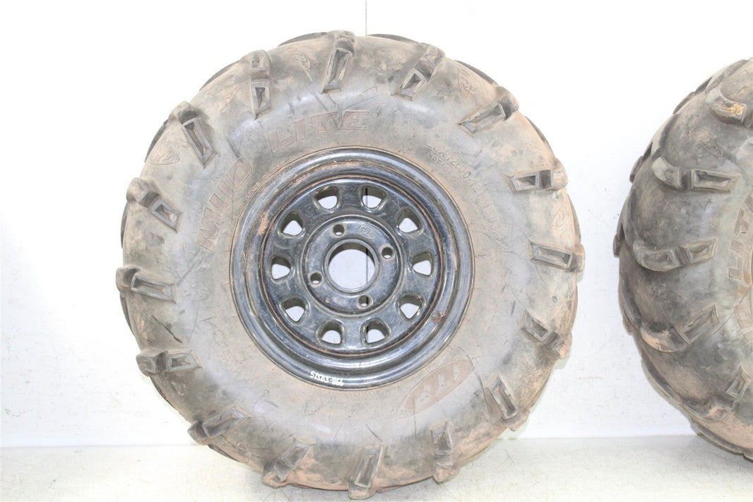 2009 Yamaha Rhino 700 Rear ITP Wheel Set Rims