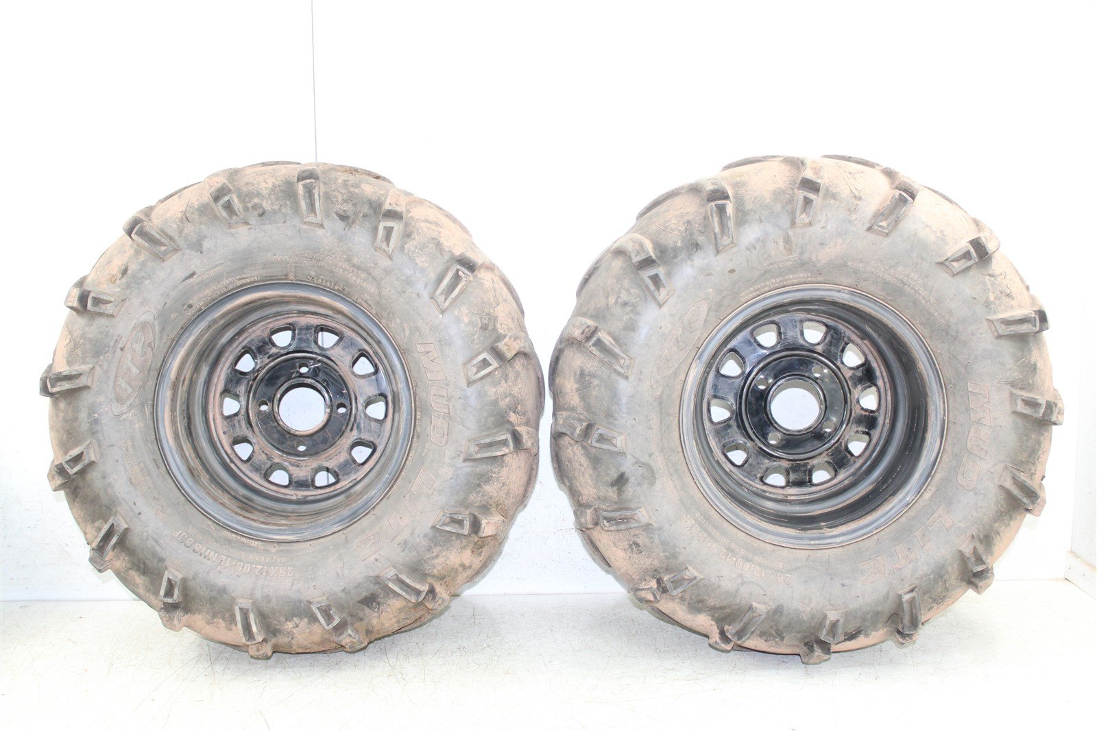 2009 Yamaha Rhino 700 Rear ITP Wheel Set Rims