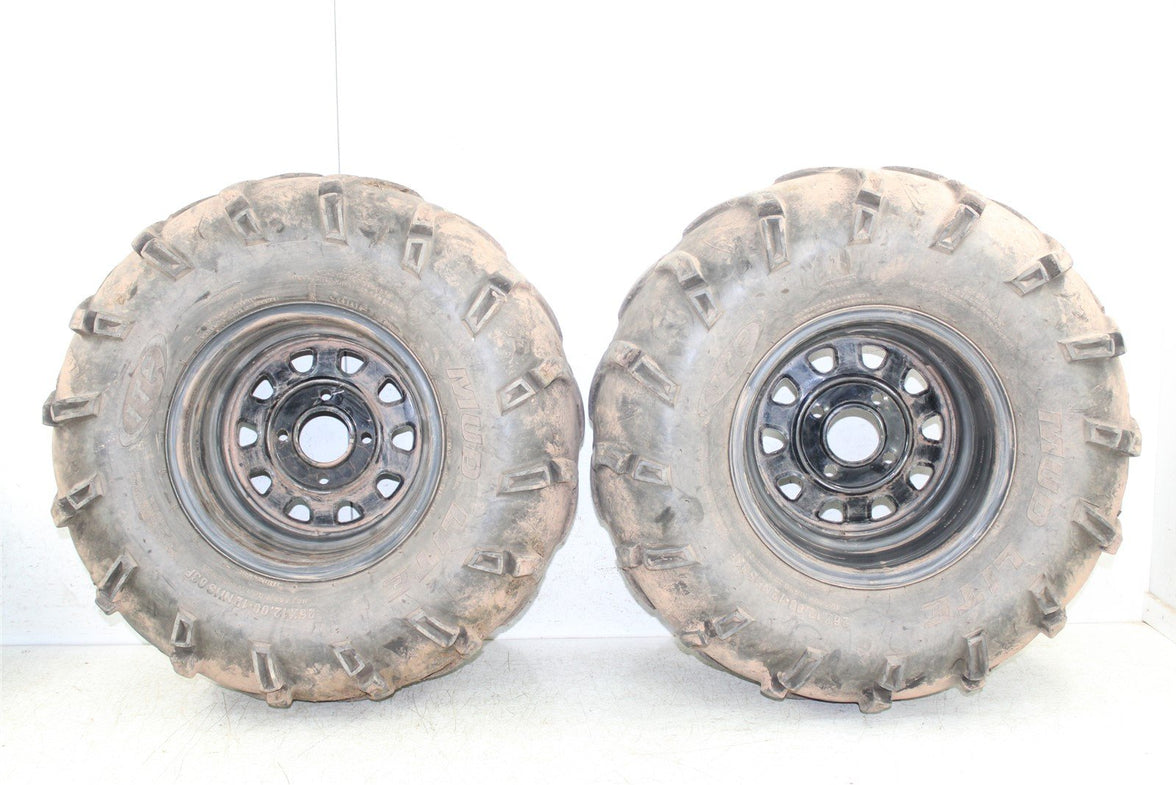 2009 Yamaha Rhino 700 Rear ITP Wheel Set Rims