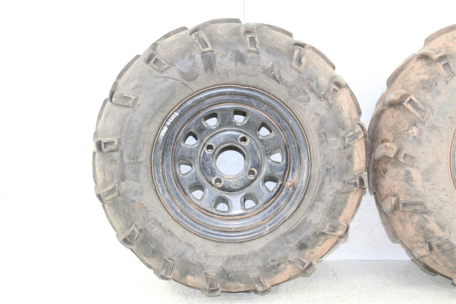 2009 Yamaha Rhino 700 Front ITP Wheel Set Rims
