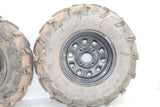 2009 Yamaha Rhino 700 Front ITP Wheel Set Rims