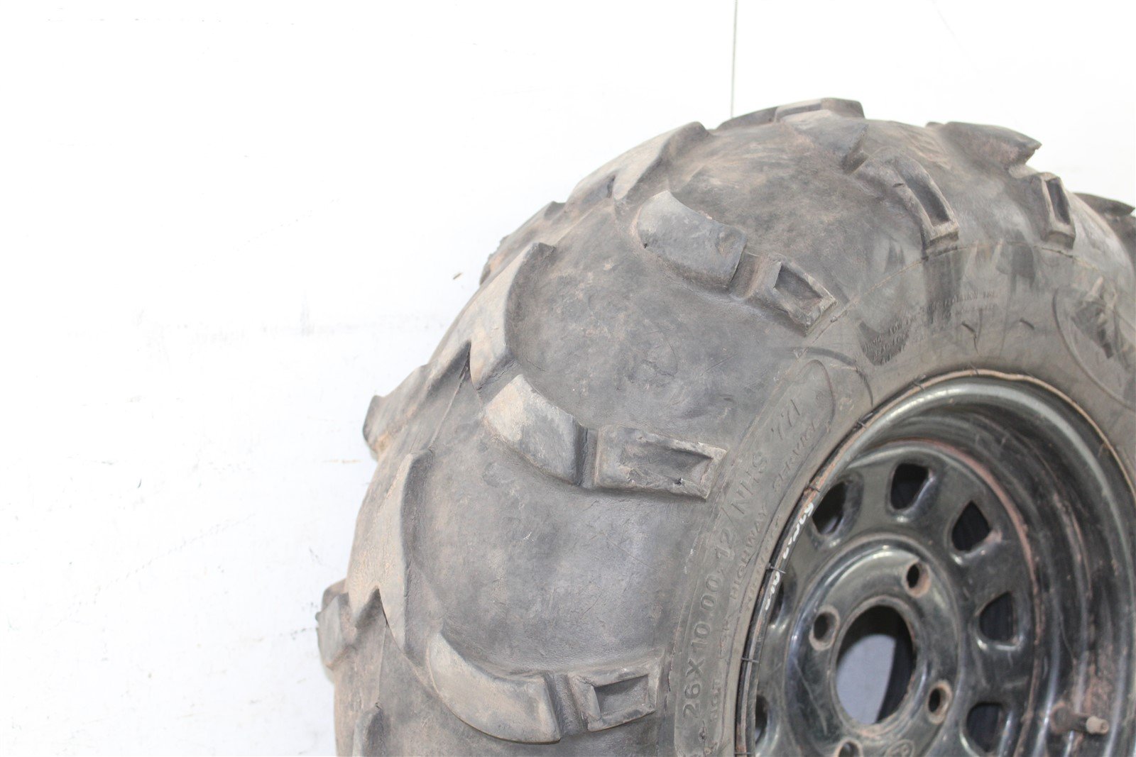 2009 Yamaha Rhino 700 Front ITP Wheel Set Rims