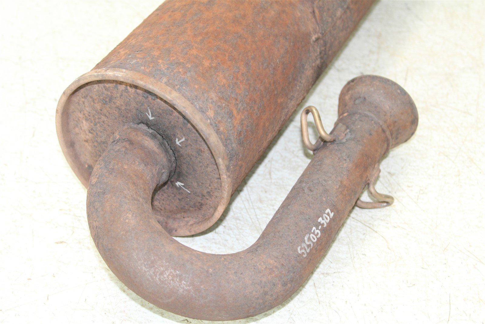 2009 Yamaha Rhino 700 Exhaust Silencer Muffler