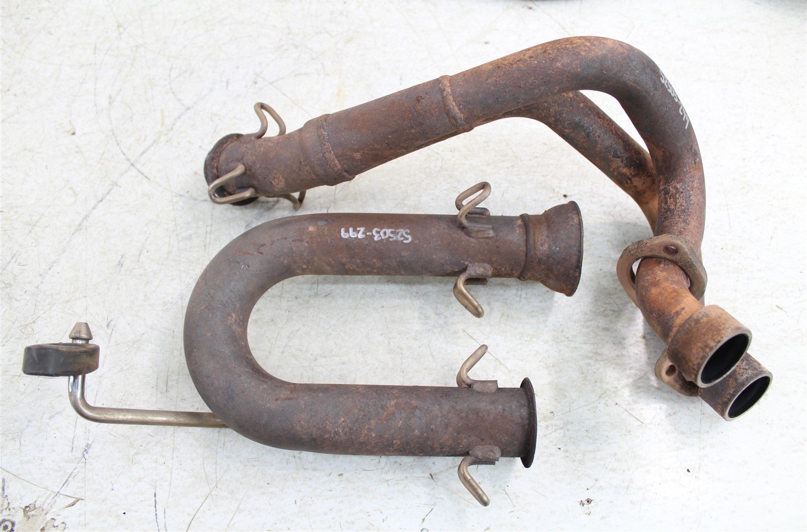 2009 Yamaha Rhino 700 Exhaust Head Pipe Header