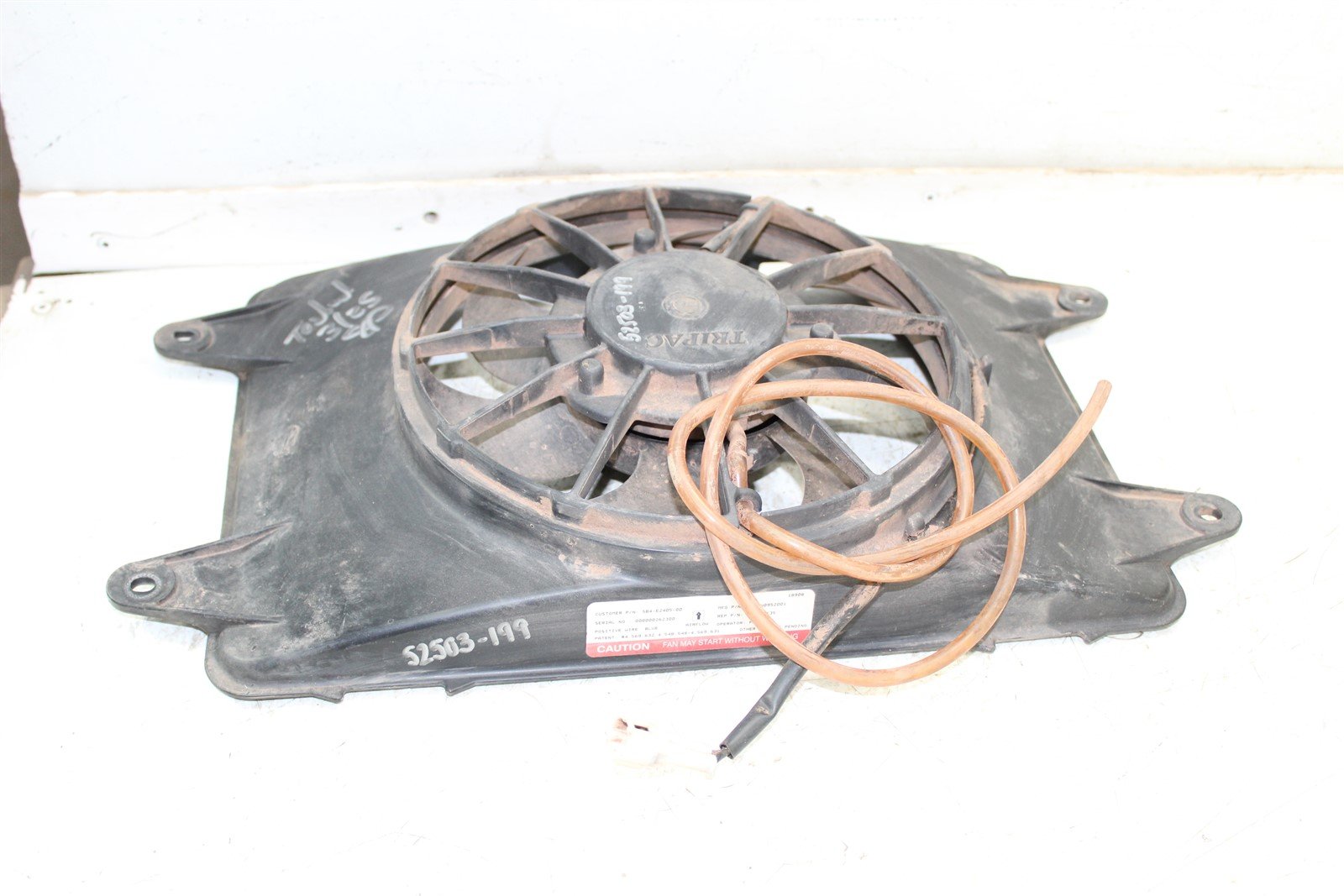 2009 Yamaha Rhino 700 Radiator Cooling Fan