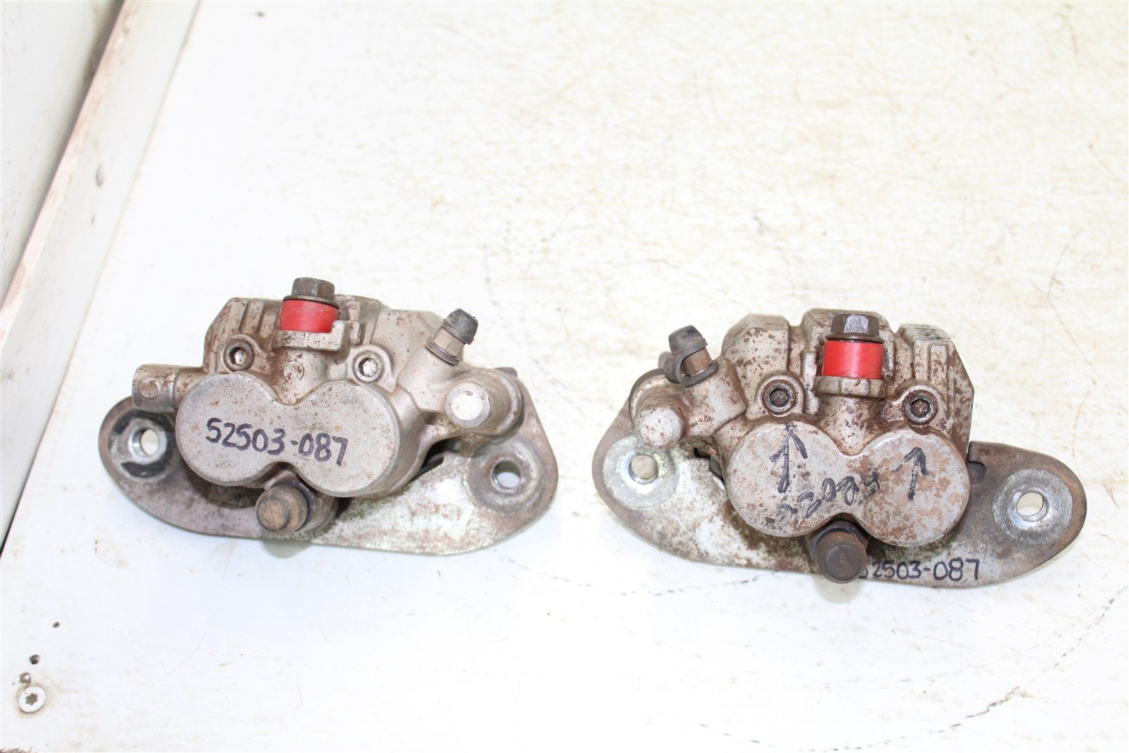 2009 Yamaha Rhino 700 Rear Brake Calipers Set Left Right