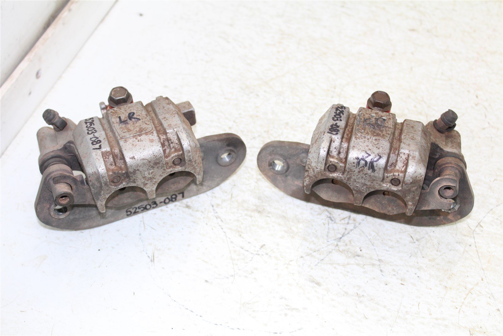 2009 Yamaha Rhino 700 Rear Brake Calipers Set Left Right