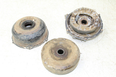 2004 Honda Rancher 350 FM 4x4 Rear Brake Drum Backing Plate Panel Hub