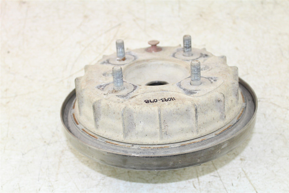 2004 Honda Rancher 350 FM 4x4 Front Left Brake Drum Backing Plate Panel Hub