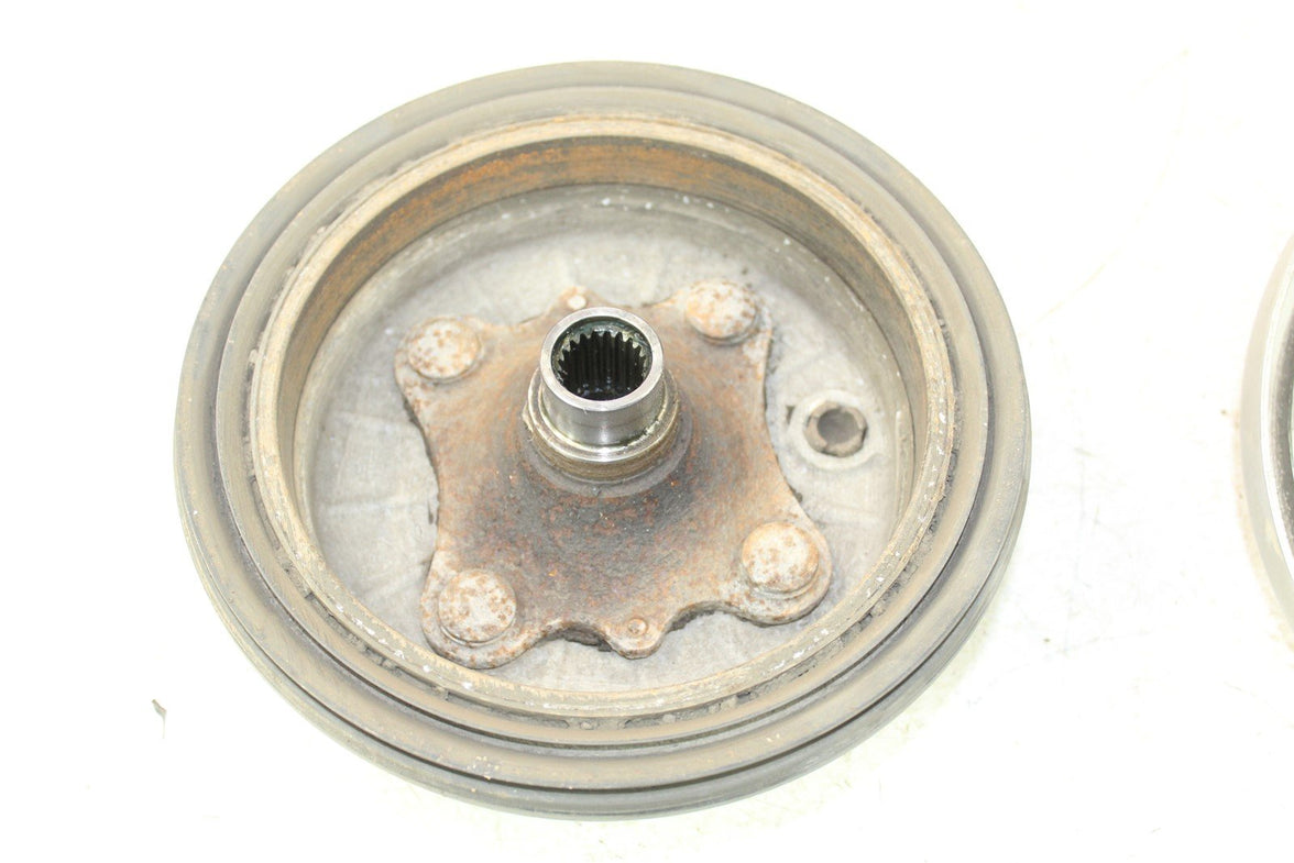 2004 Honda Rancher 350 FM 4x4 Front Left Brake Drum Backing Plate Panel Hub