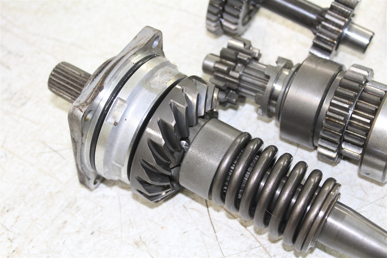 2004 Arctic Cat 650 V2 4x4 Transmission Gears Shift Shaft Forks Drum Bevel