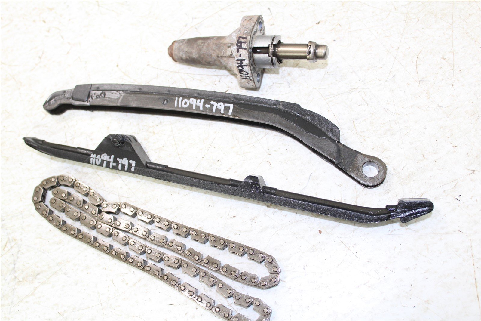 1991 Honda Fourtrax 300 4x4 Timing Chain Guide Slides w/ Camshaft Tensioner