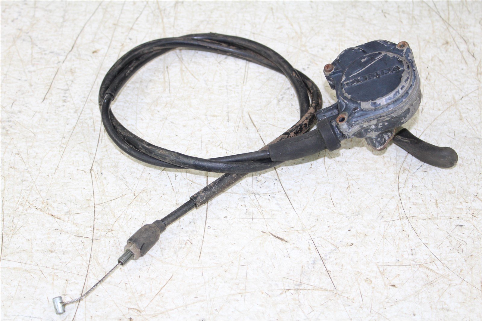 1991 Honda Fourtrax 300 4x4 Throttle Lever Housing w/ Cable