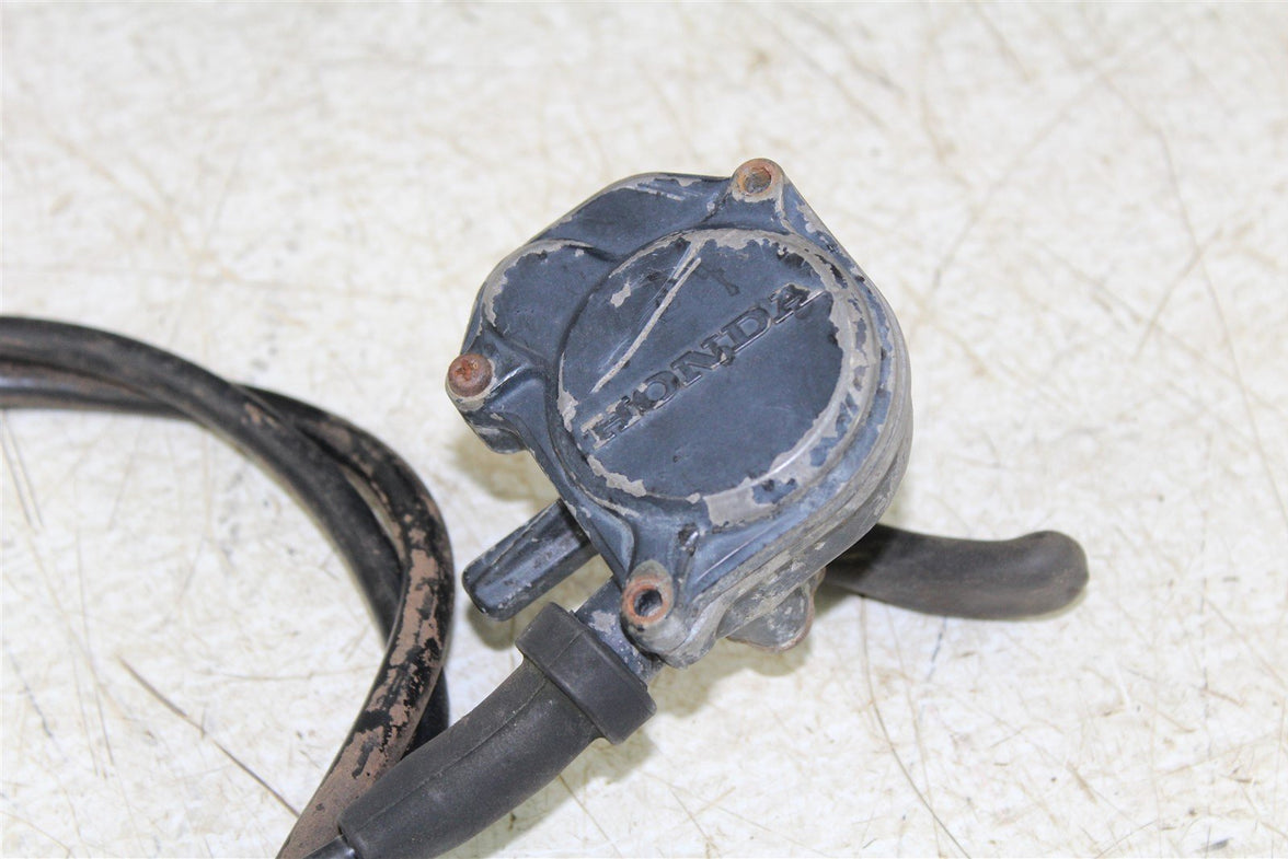 1991 Honda Fourtrax 300 4x4 Throttle Lever Housing w/ Cable