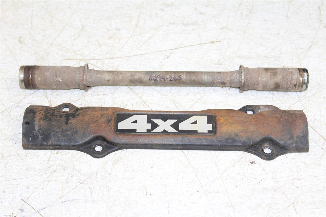 1991 Honda Fourtrax 300 4x4 Center Through Drive Shaft Assembly Middle Cover